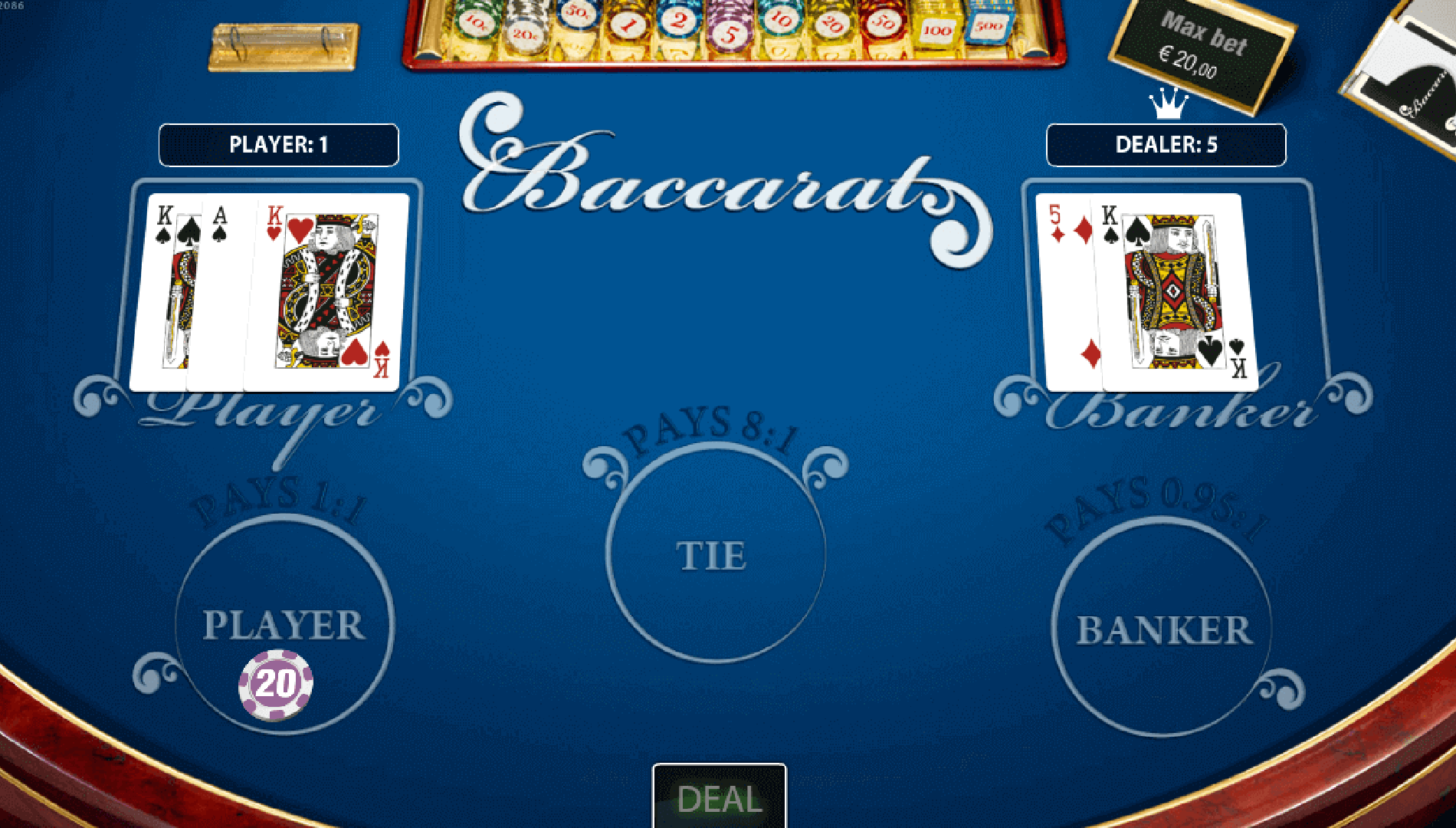 Baccarat Odds